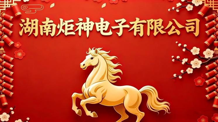 湖南炬神电子祝大家新春快乐、万事如意